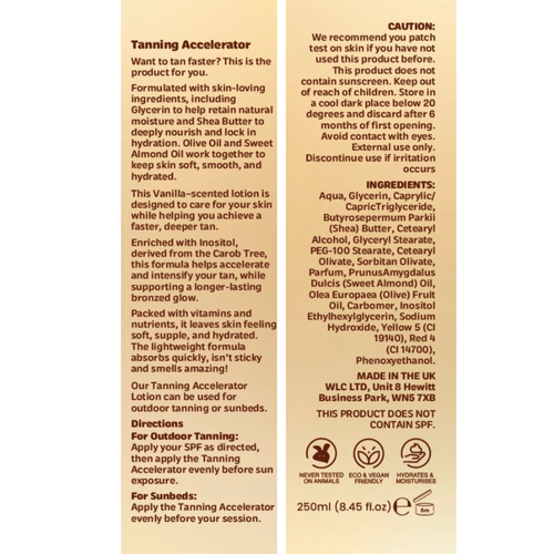 Solea Studio Tanning Accelerator - Very Vanilla - 250ml