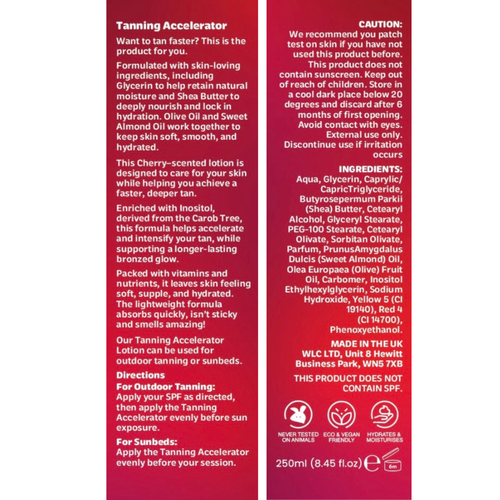 Solea Studio Tanning Accelerator - Crazy Cherry - 250ml